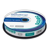 MediaRange DVD+R Dual Layer 8x 8.5GB Lemez Cake (10)