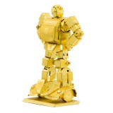 Metal Earth Transformers Bumblebee arany - lézervágott acél makettező szett