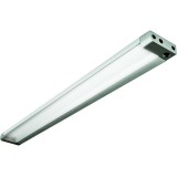 Mozgásérzékelős LED-es, süllyeszhető fiókvilágítás, alumínium, fokozatos, 3 lépcsős dimmer, 24V CD, 4,3W, 4000K, 100 cm