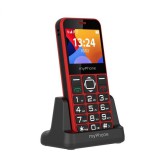 myPhone HALO 3 mobiltelefon időseknek piros (5902983617716) - Mobiltelefonok