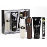 N/A Cuba Black Collection Férfi Parfüm Díszdoboz (Parfüm-After Shave-Shower Gel) (NTRF-5425017736189)