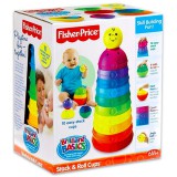 N/A Fisher-Price fejlesztő játék színes csészepiramis W4472 (MTTF-M0746775053383)