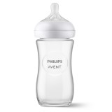 N/A Philips AVENT cumisüveg Natural Response üveg 240ml (MTTF-8710103990772)