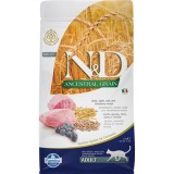 -N&D Ancestral Grain Cat bárány, tönköly, zab&áfonya adult 1,5kg N&D Cat Ancestral Grain bárány, tönköly, zab&áfonya adult 1,5kg