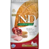 -N&D Ancestral Grain Dog csirke, tönköly, zab&gránátalma adult mini 2,5kg N&D Dog Ancestral Grain csirke, tönköly, zab&gránátalma adult mini 2,5kg