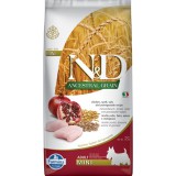 N&D Ancestral Grain N&D Dog Ancestral Grain Adult Mini csirke,tönköly,zab&gránátalma 7kg