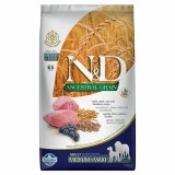 N&D Ancestral Grain N&D Dog Ancestral Grain bárány, tönköly, zab&áfonya adult medium&maxi 12kg