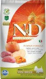 N&D Dog Grain Free vaddisznó & alma sütőtökkel adult mini 2,5 kg