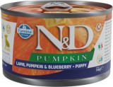 N&D Dog Pumpkin konzerv bárány & áfonya sütőtökkel Puppy mini 140 g