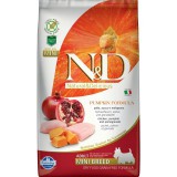 -N&D Pumpkin Dog csirke&gránátalma sütőtökkel adult mini 2,5kg N&D Dog Grain Free csirke&gránátalma sütőtökkel adult mini 2,5kg