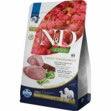 N&D Quinoa N&D Dog Quinoa Weight Management Adult Medium/Large bárány 2,5kg