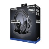 NACON RIG 800 PRO HS Vezetéknélküli Gaming Fejhallgató Mikrofonnal Playstation 4/5, Fekete EU (D-2808590)