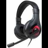 NACON Stereo Gaming Headset V1 Fekete - Nintendo Switch (SWITCHHEADSETV1)
