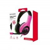 NACON Stereo Gaming Headset V1 zöld/rózsaszín (SWITCHHEADSETV1P+G) - Fejhallgató