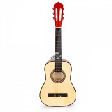 Nagy fa gyermekgitár, 6 húros, ECOTOYS - gyermek hangszer, fa játékgitár, zenei játék, hangszer kicsiknek