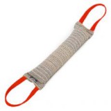 Nagy JULIUS-K9 harapóhurka 2 fogóval, 45 cm