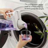 Nagy Kapacitású Műanyag Mosópor és Szappan Tároló Doboz Háztartási Használatra