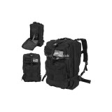 Nagy méretű katonai hátizsák, fekete