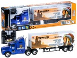 Nagy-méretű Távirányítós Kamion Lecsatlakoztatható Pótkocsival-A pótkocsinak nyitható a hátulja-60 cm