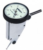 Nagy tartományú szögtapintós mérőóra, felső oldali skálával 0-1.6/0.01 mm - Insize 2480-16