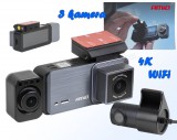 Nagyfelbontású autós 4K WiFi menetrögzítő kamera M4802