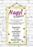 NAGYI KONYHÁJA Ajándék tábla