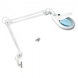 Nagyítós lámpa, asztallapra szerelhető, 3 dioptria