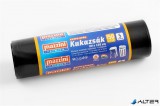 Nagykukazsák, extra erős, 150 l, 5 db, 80x120 cm, 40 µ, MAZZINI "Premium", fekete