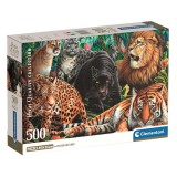 Nagymacskák HQC 500db-os compact puzzle - Clementoni