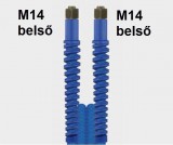 Nagynyomású tömlő 4,2m, kék Ehrle Dibo Christ Uniwash autómosókhoz (M14 belső - M14 belső)