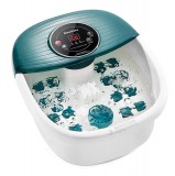 NAIPO MaxKare SPA18 - Lábfürdő masszírozó melegítő funkcióval -otthoni pedikűrrel fehér-zöld XKAM-SPA18-ZOLD