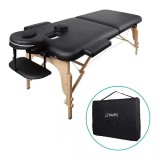 Naipo MGBC-302-00 hordozható Masszázságy falábakkal (fekete)