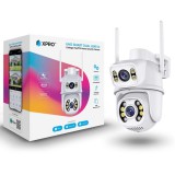 NAKAVISION C1 3+3MP DUAL Okos IP kamera - FEHÉR