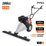 NAKAYAMA PRO Benzinmotoros alternáló kasza (196cm³, 6,5LE, 100cm munkaszélesség) ( front vagy homlokasza ) (SM9800)