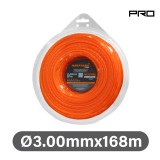 NAKAYAMA PRO Fűkasza damil, nylon-szén sodort 3,00 mm x 168 méter (NC1026)