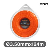 NAKAYAMA PRO Fűkasza damil, nylon-szén sodort, 3,50 mm x 124 méter (NC1027)