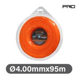 NAKAYAMA PRO Fűkasza damil, nylon-szén sodort, 4,00 mm x 95 méter (NC1028)