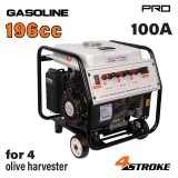 NAKAYAMA PRO Inverteres egyenáramú (DC) áramfejlesztő 3x12V kimenettel, 100A, kerekekkel (GB1330)