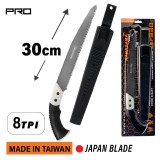 NAKAYAMA PRO metszőfűrész, Japán gyártás, 300mm - 8TPI 1,0mm, műanyag tokkal (SSF330)