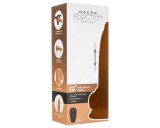 Naked Addiction Thrusting 9 - lökő vibrátor - sötét (23cm)