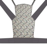 NANDU Bébi Mei Tai hordozó - madárka-szürke