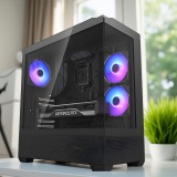 NaniPC DARKFLASH DS900 i5-14400F/16GB/512GB NVME/RTX3050 6GB Gamer PC