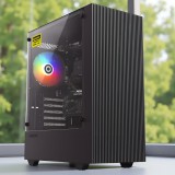 NaniPC GameMax Edge Black i5-14400/16GB/512GB NVME Számítógép +Windows 11/10 Pro