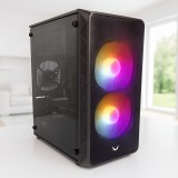 NaniPC Novice Silver i5-8400/16DDR4/512 SSD/RX6400 4GB Gamer PC +Windows 11/10 Pro