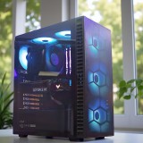 NaniPC Ultimate Silver i5-12400F/16DDR4/2TB NVME SSD/5060 8GB Gamer PC +Windows 11/10 Pro