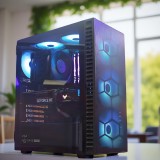 NaniPC Ultimate Silver i5-12400F/16DDR4/512 NVME SSD/5060 8GB Gamer PC +Windows 11/10 Pro