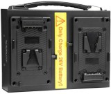 NANLITE 26V-os V-Mount akkutöltő-állomás