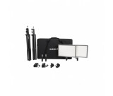 NANLITE LumiPad25 LED lámpa szett (2 db, állvánnya