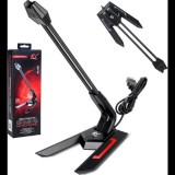 NanoRS Játékmikrofon, LED, YouTube streaming, USB Kábel 1,5m, Érzékenység 21dB+3dB, RS710 (RS710)