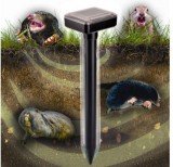 Napelemes kártevő és vakondriasztó 2 db/csomag